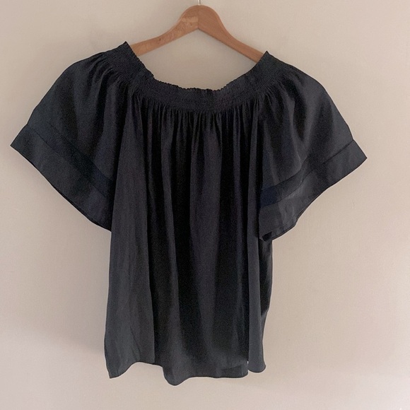 Ramy Brook Jessica Crop Silk Blouse - Picture 4 of 6